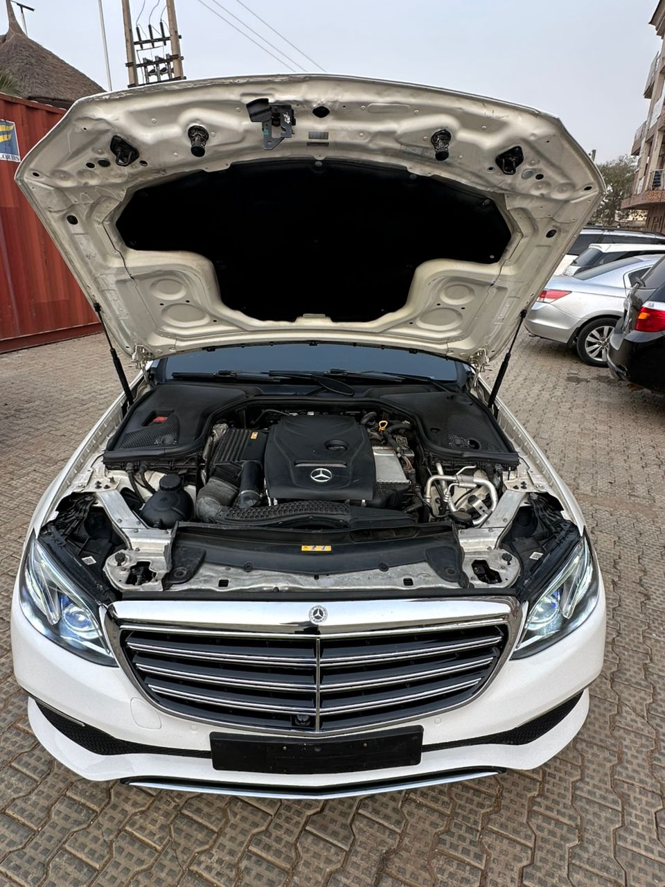 Super Clean White Mercedes-Benz E-Class – Luxury Executive Sedan